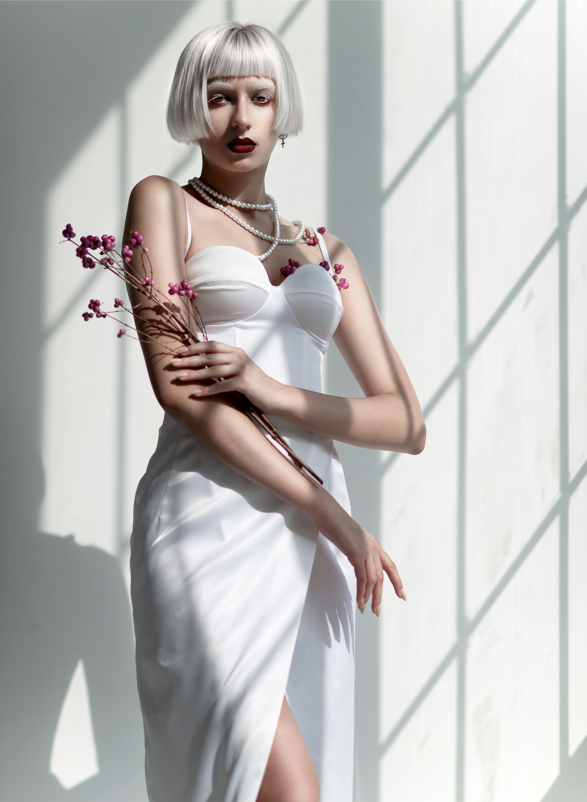 Millennium MOD белое платье бюстье симфоликарпус
