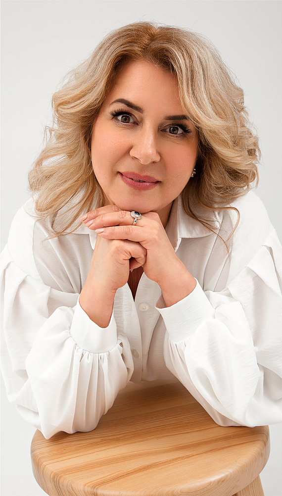 Александра Шевченко, лидер Lady’s Models 40+. Портрет Александра Шевченко Lady Forever Club
